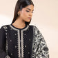 3 Piece - Embroidered Light Khaddar Suit