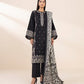3 Piece - Embroidered Light Khaddar Suit