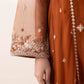 3 Piece - Embroidered Net Suit