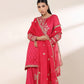3 Piece - Embroidered Jacquard Suit