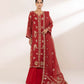 3 Piece - Embroidered Karandi Suit