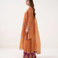 3 Piece - Embroidered Raw Silk Suit
