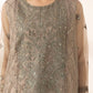 3 Piece - Embroidered Organza Suit