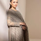 3 Piece - Embroidered Organza Suit