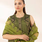 3 Piece - Embroidered Raw Silk Suit