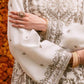 3 Piece - Embroidered Cotton Net Suit