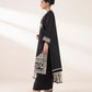 3 Piece - Embroidered Cotton Net Suit