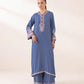 2 Piece - Embroidered Velvet Suit