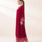 2 Piece - Embroidered Velvet Suit