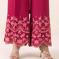 2 Piece - Embroidered Velvet Suit