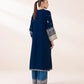 2 Piece - Embroidered Velvet Suit