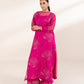2 Piece - Embroidered Organza Suit
