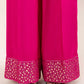2 Piece - Embroidered Organza Suit