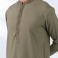 Embroidered Wash & Wear Suit