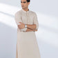 Embroidered Viscose Blended Suit - Regular Fit