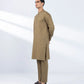 Embroidered Dobby Suit - Slim Fit