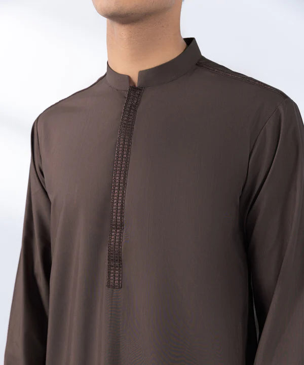 Embroidered Wash & Wear Kurta