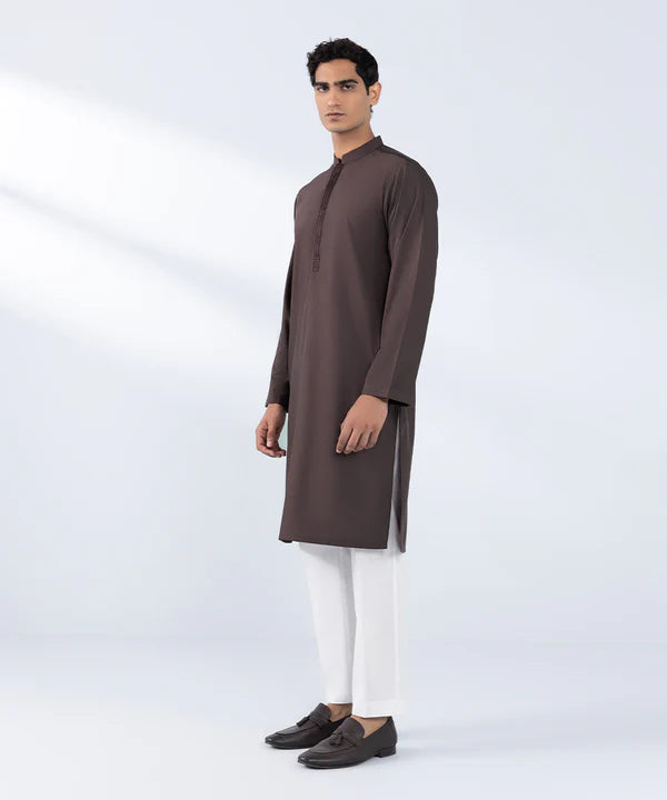 Embroidered Wash & Wear Kurta