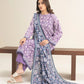 3 Piece - Printed Khaddar Suit