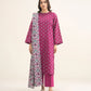 3 Piece - Printed Khaddar Suit
