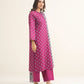 3 Piece - Printed Khaddar Suit