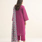 3 Piece - Printed Khaddar Suit