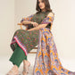3 Piece - Printed Khaddar Suit