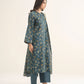 3 Piece - Printed Khaddar Suit