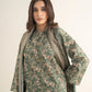 3 Piece - Printed Khaddar Suit