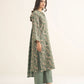 3 Piece - Printed Khaddar Suit