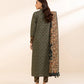3 Piece - Printed Light Khaddar Suit