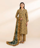 3 Piece - Printed Light Khaddar Suit