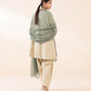 3 Piece - Embroidered Light Khaddar Suit