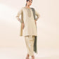 3 Piece - Embroidered Light Khaddar Suit