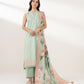 3 Piece - Embroidered Zari Lawn Suit