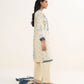 3 Piece - Embroidered Cotton Suit