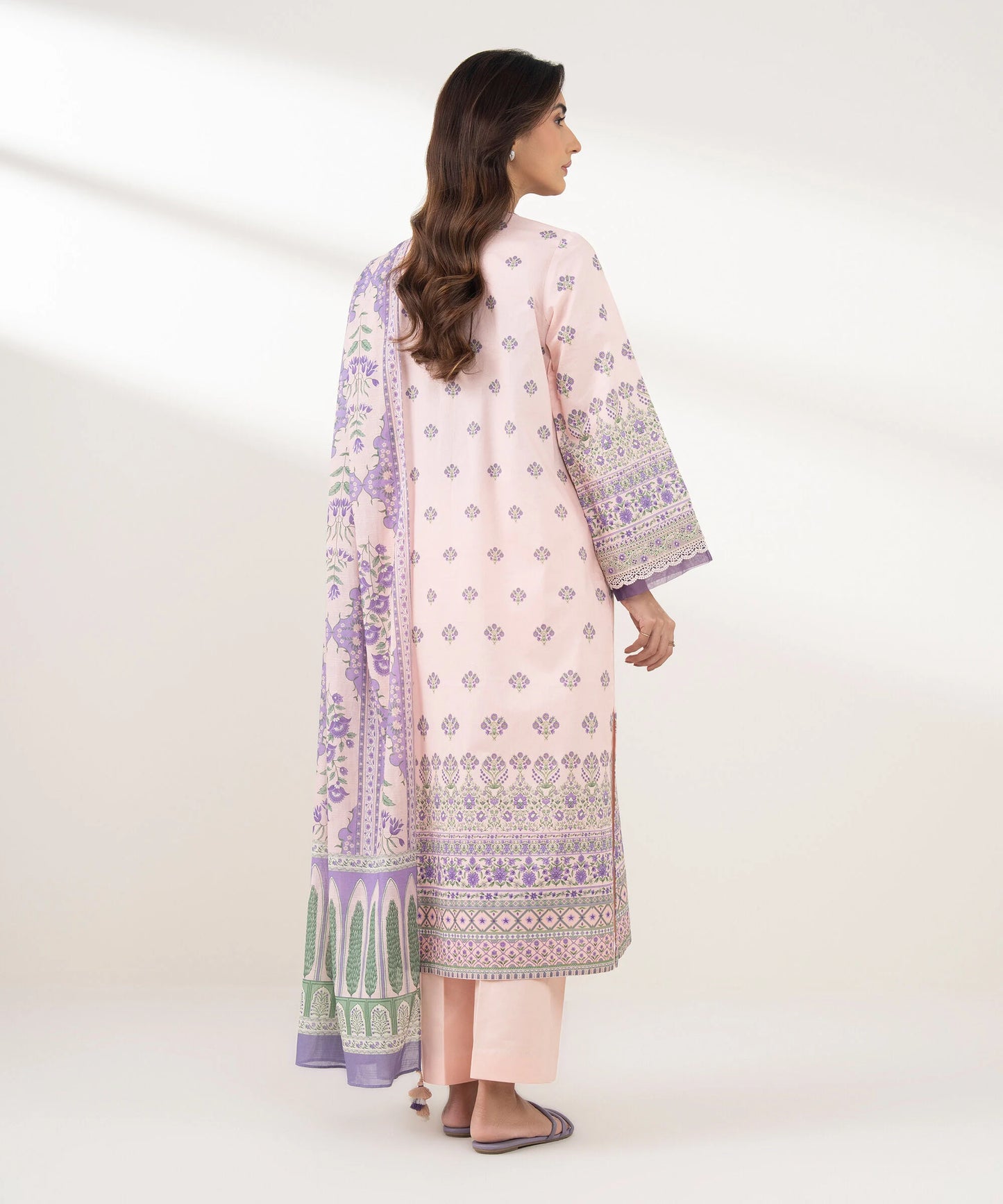 3 Piece - Embroidered Lawn Suit