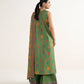 3 Piece - Embroidered Cotton Suit