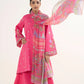 3 Piece - Embroidered Cotton Viscose Suit