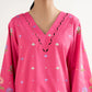 3 Piece - Embroidered Cotton Viscose Suit
