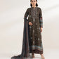 3 Piece - Embroidered Light Linen Suit