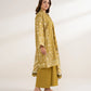 3 Piece - Embroidered Cotton Suit