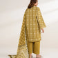 3 Piece - Embroidered Cotton Suit