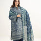 3 Piece - Embroidered Zari Lawn Suit