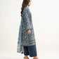 3 Piece - Embroidered Zari Lawn Suit
