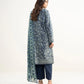 3 Piece - Embroidered Zari Lawn Suit