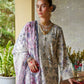 3 Piece - Embroidered Zari Lawn Suit