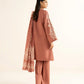 3 Piece - Embroidered Lawn Suit
