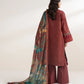3 Piece - Embroidered Cotton Suit
