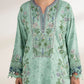 3 Piece - Embroidered Cotton Suit